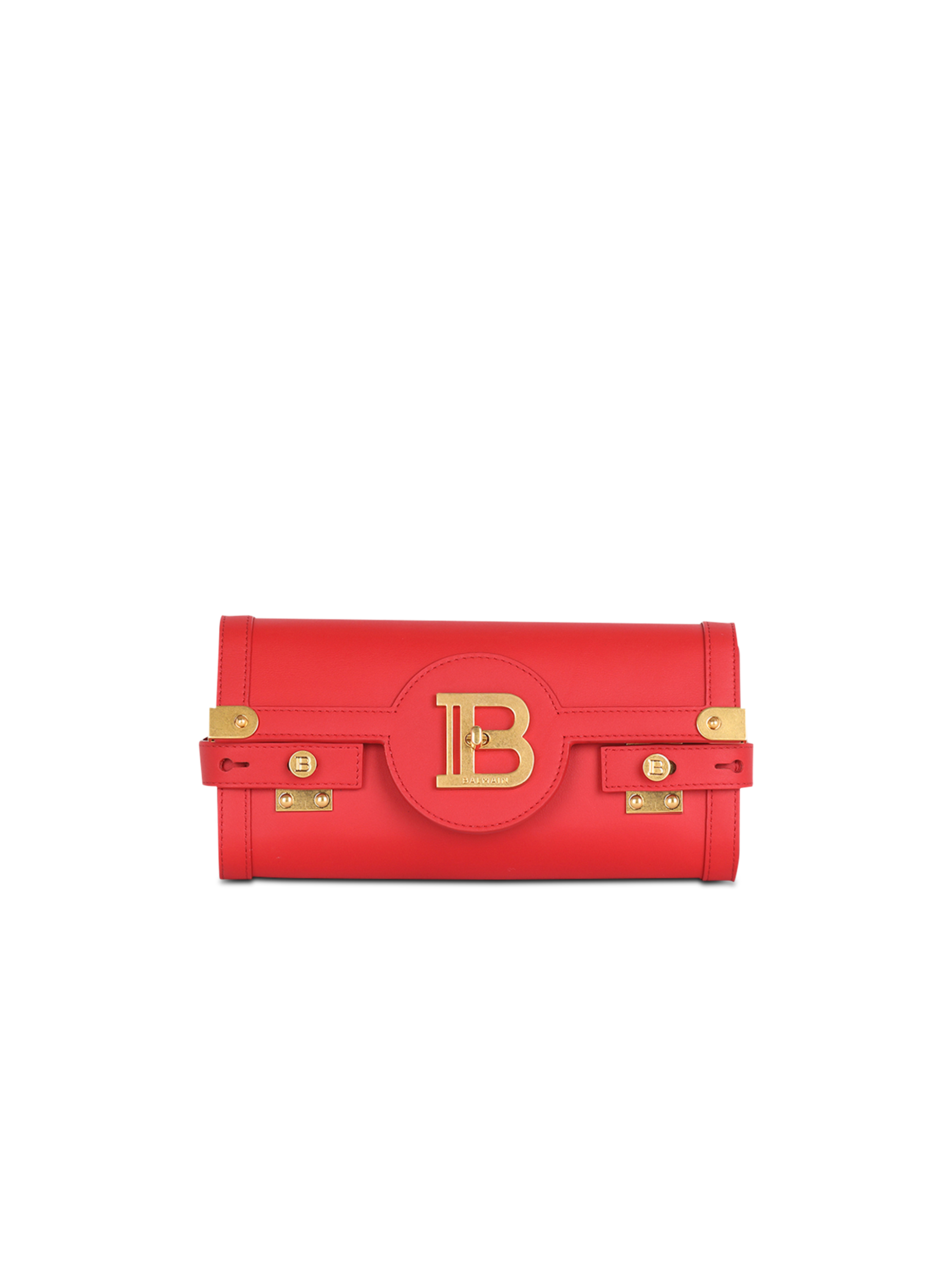 B-Buzz 23 光面皮革手拿包, red