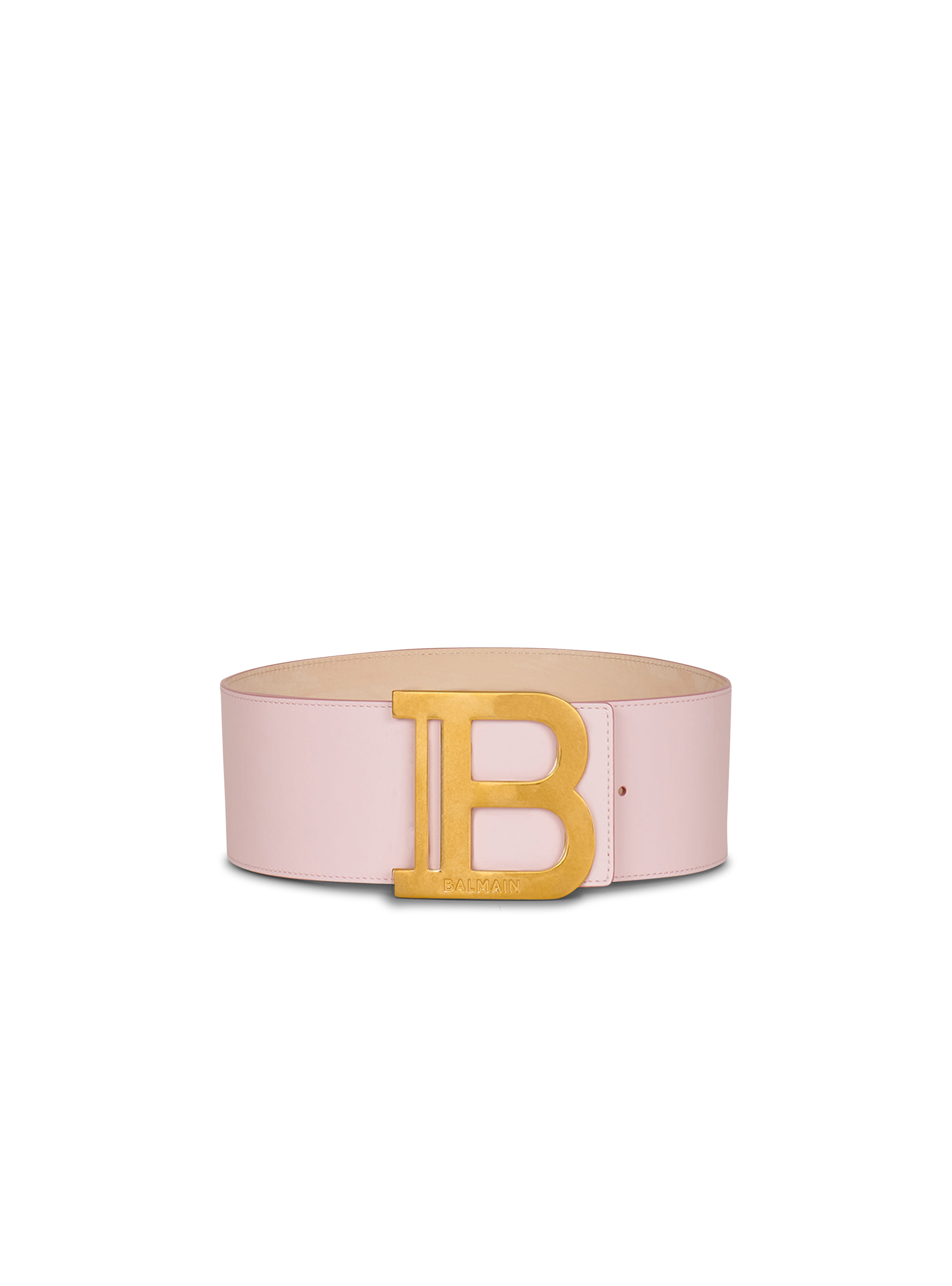 B-Belt 皮革腰带, pink