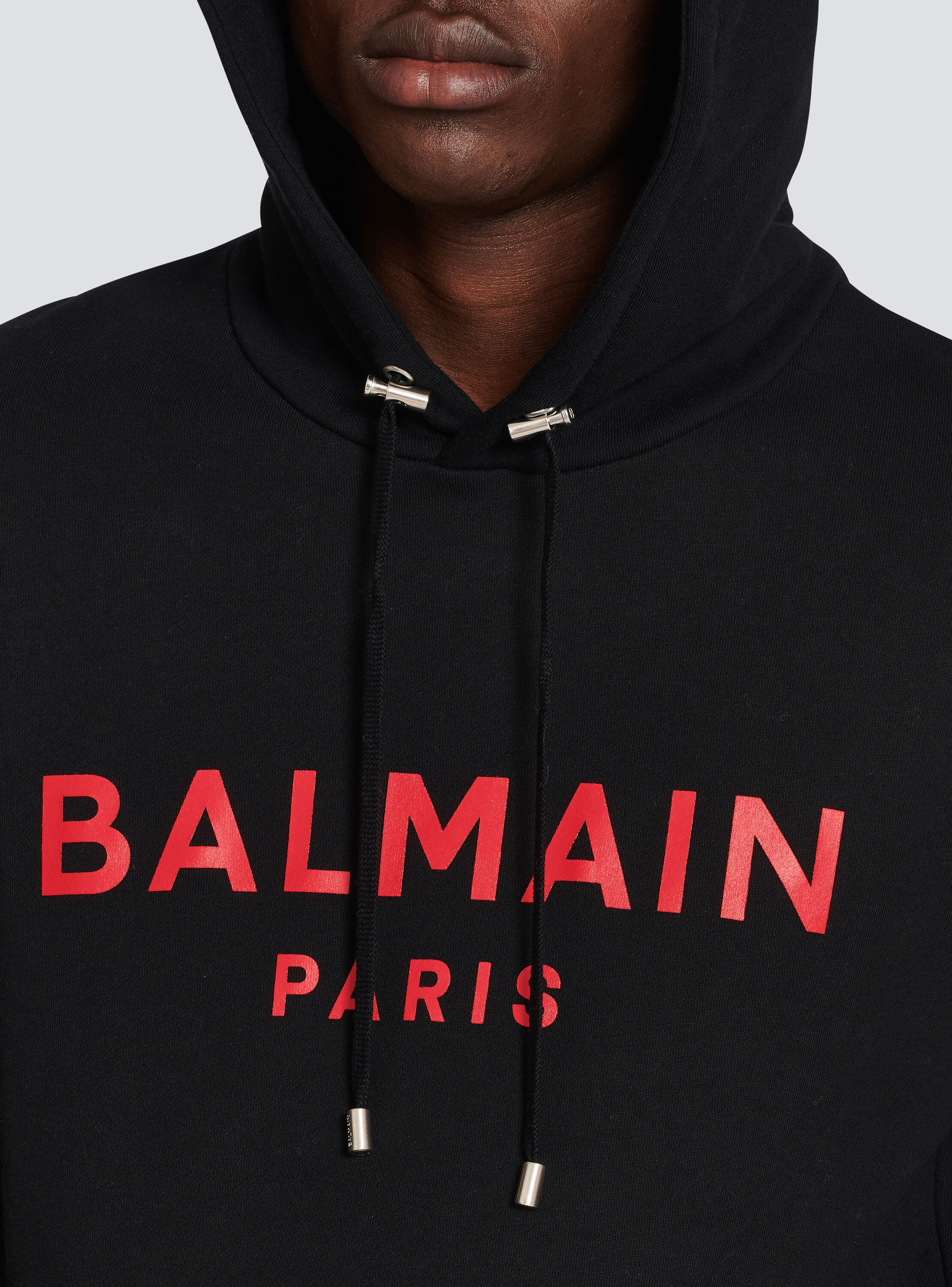 Cotton sweatshirt with Balmain Paris 