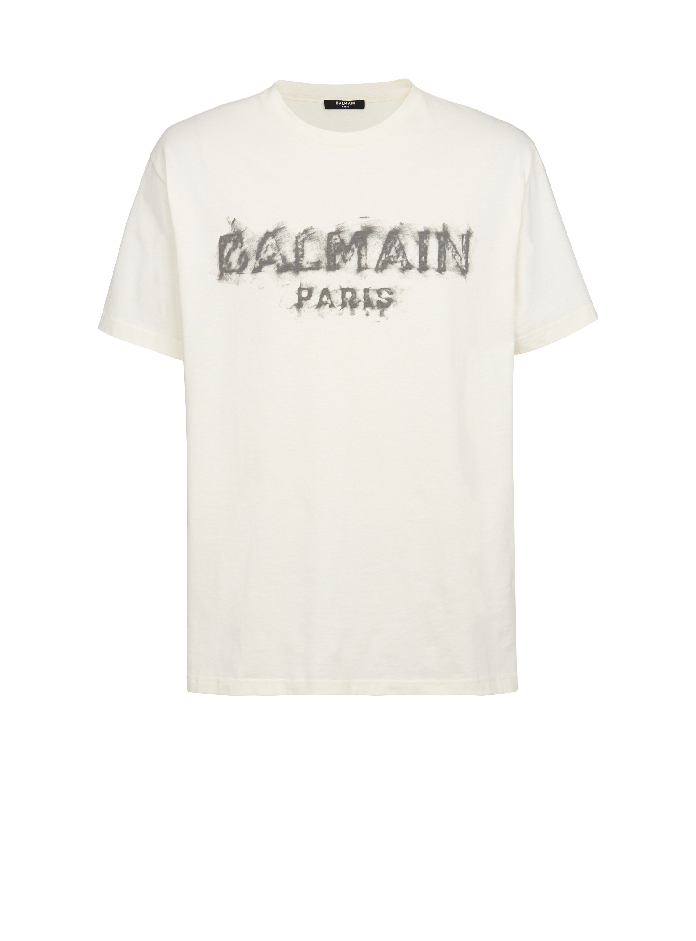 されたサン BALMAIN ホワイト 旧ロゴ 白T Tシャツの通販 by CO's shop 