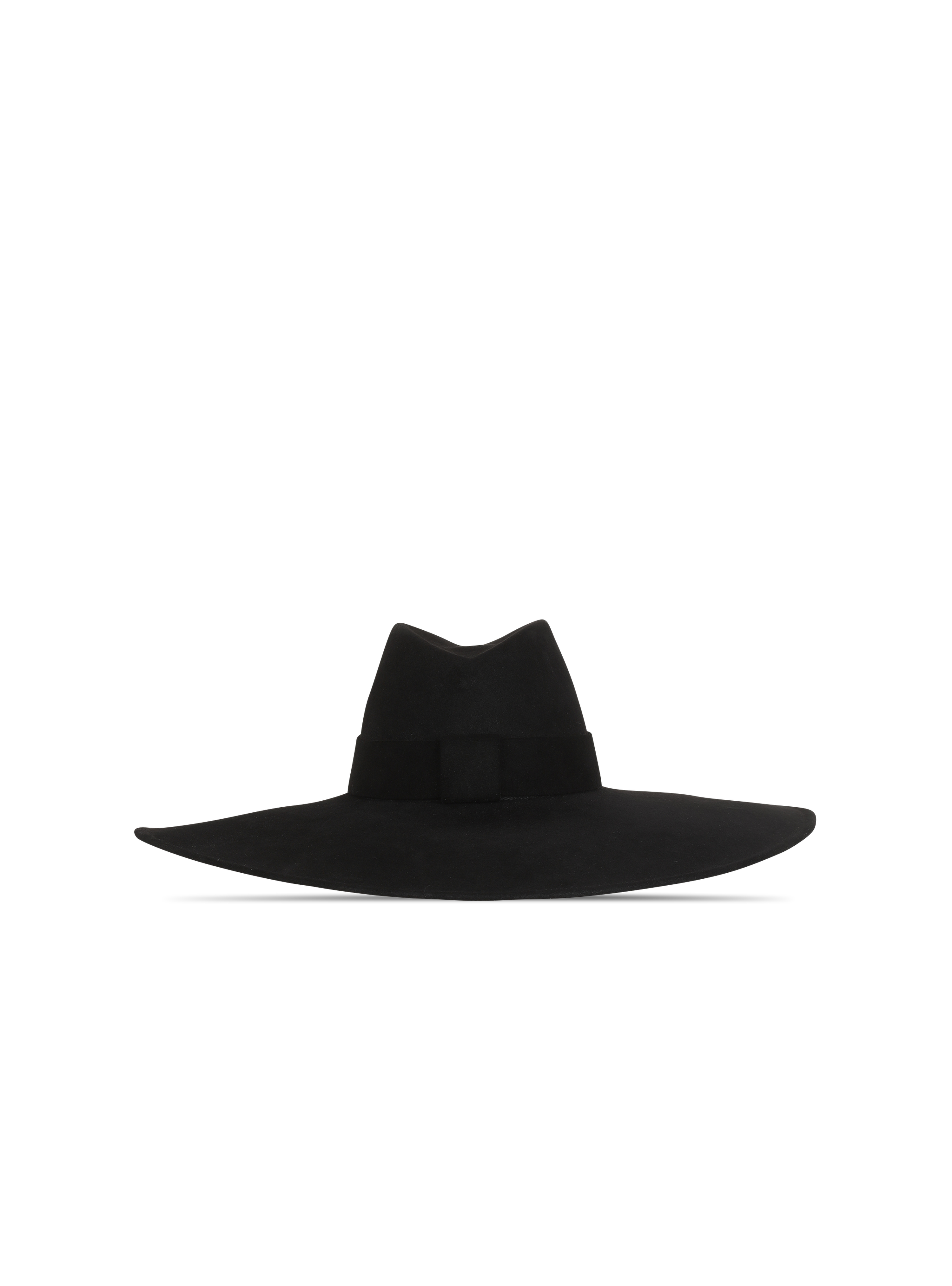 Felt hat, black