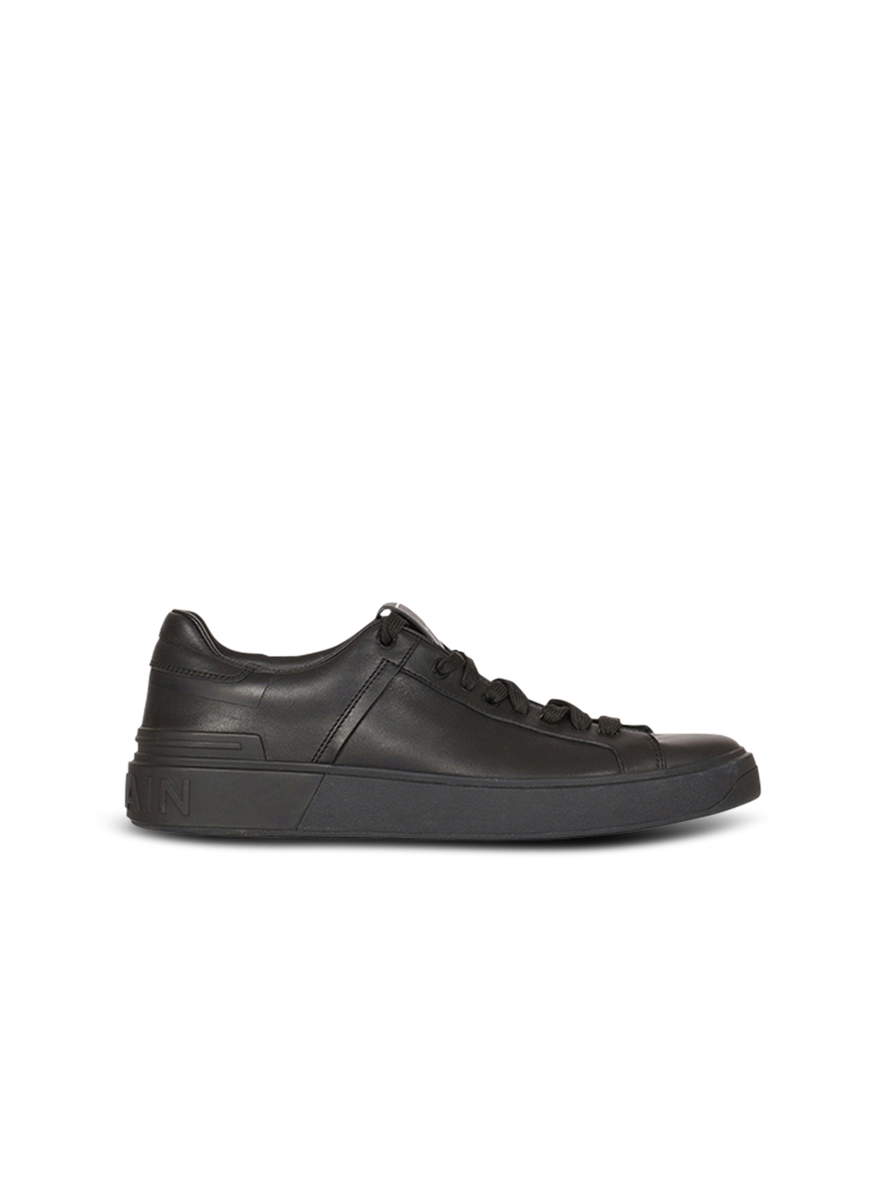 B-Court leather trainers, black