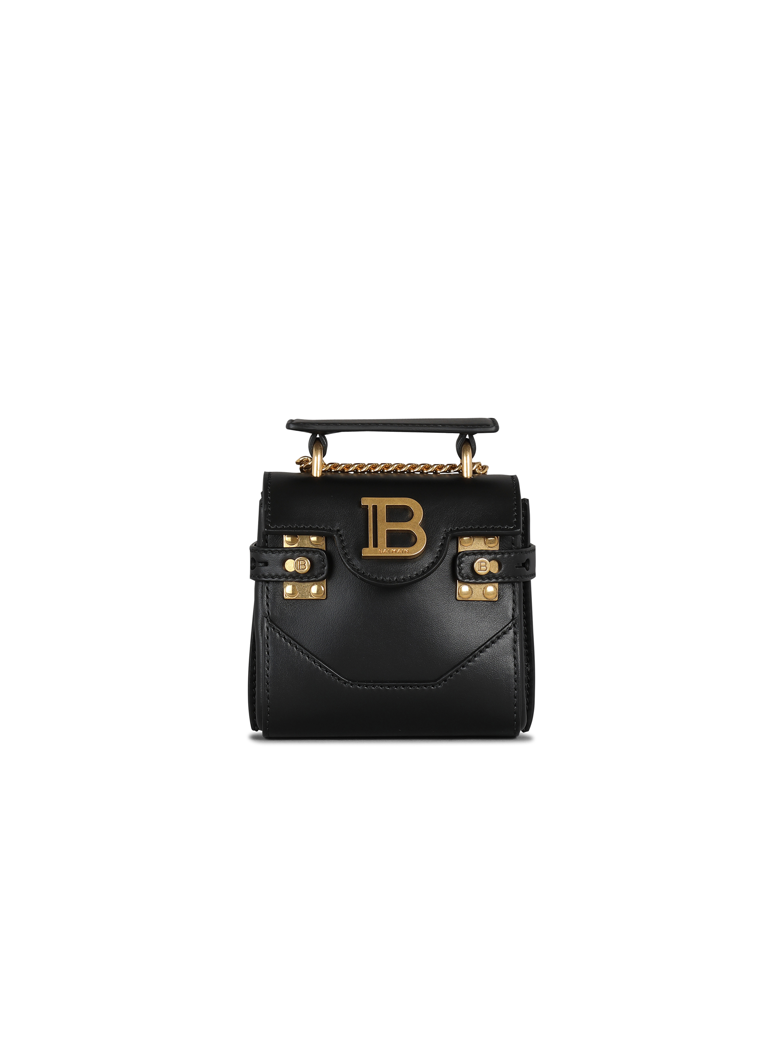 皮革 B-Buzz Mini 包, black