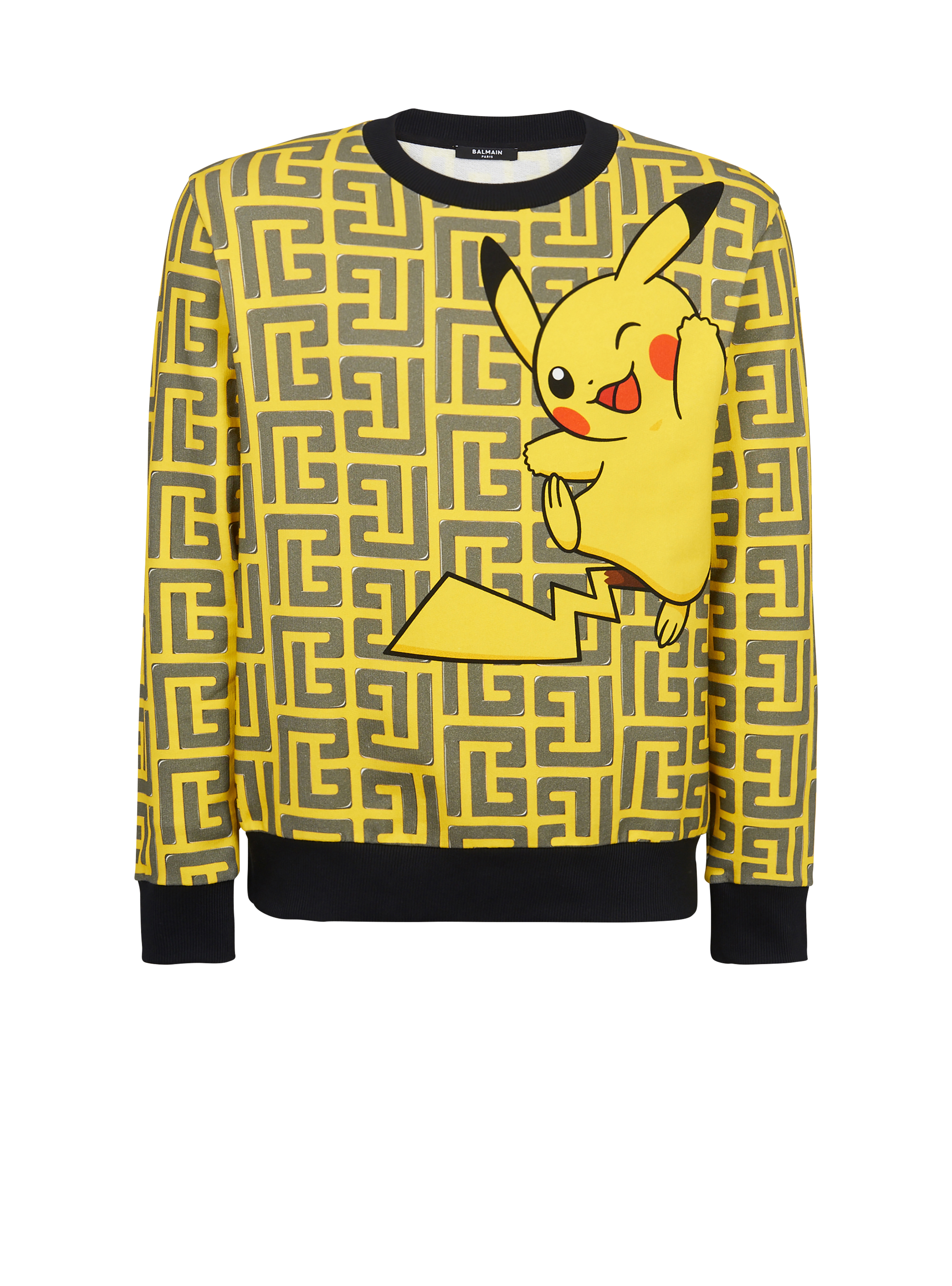 Unisex - Sweatshirt with Pokémon print, yellow