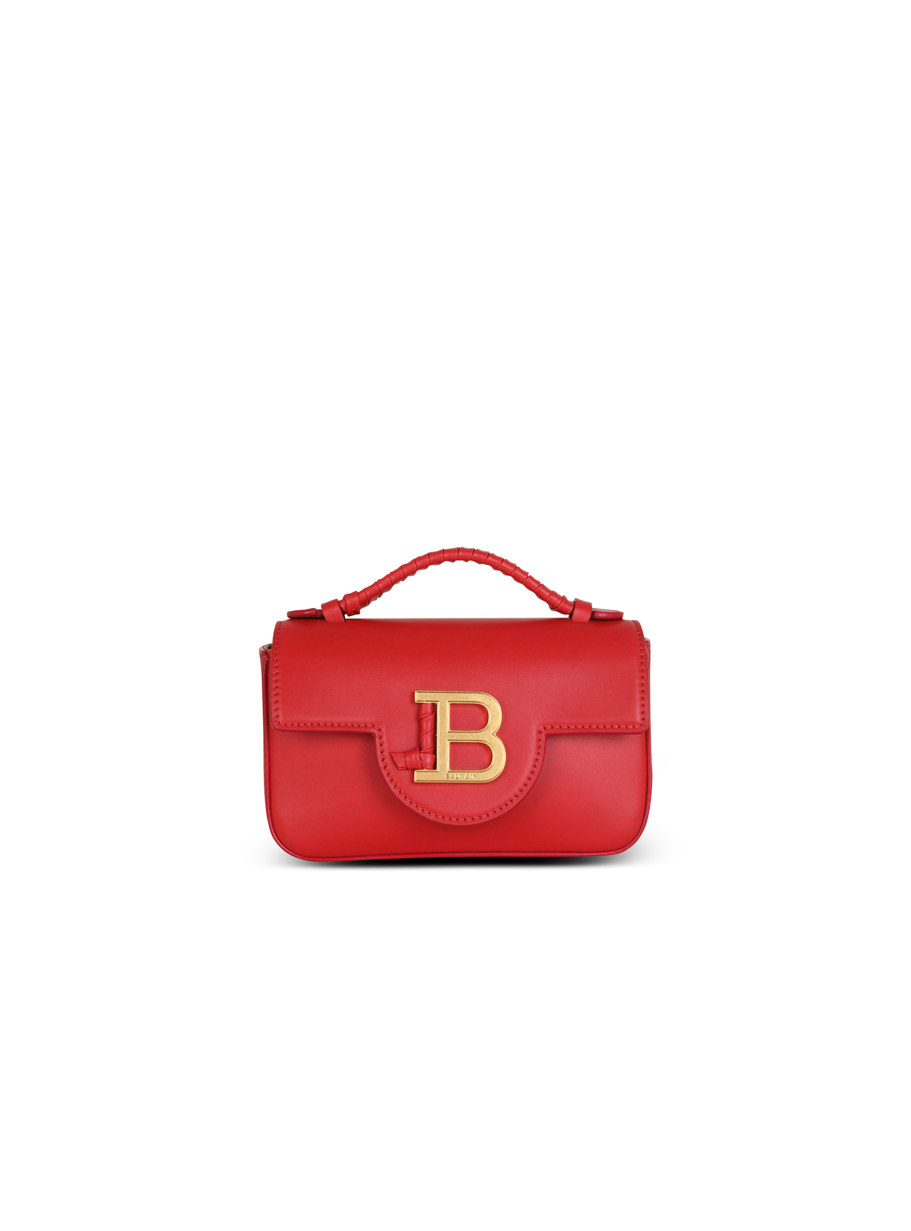 Smooth leather B-Buzz mini bag, red