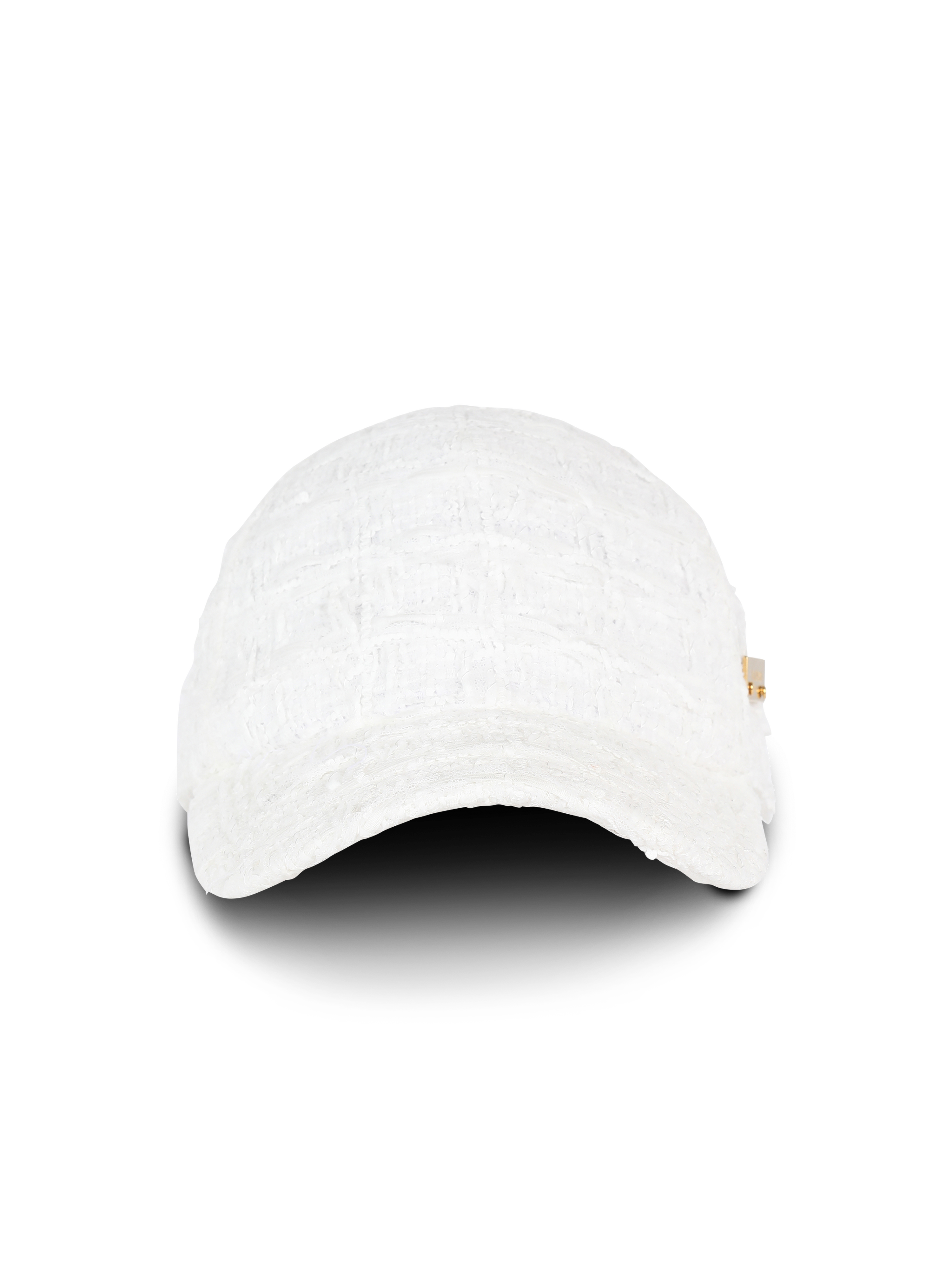 Tweed cap, white