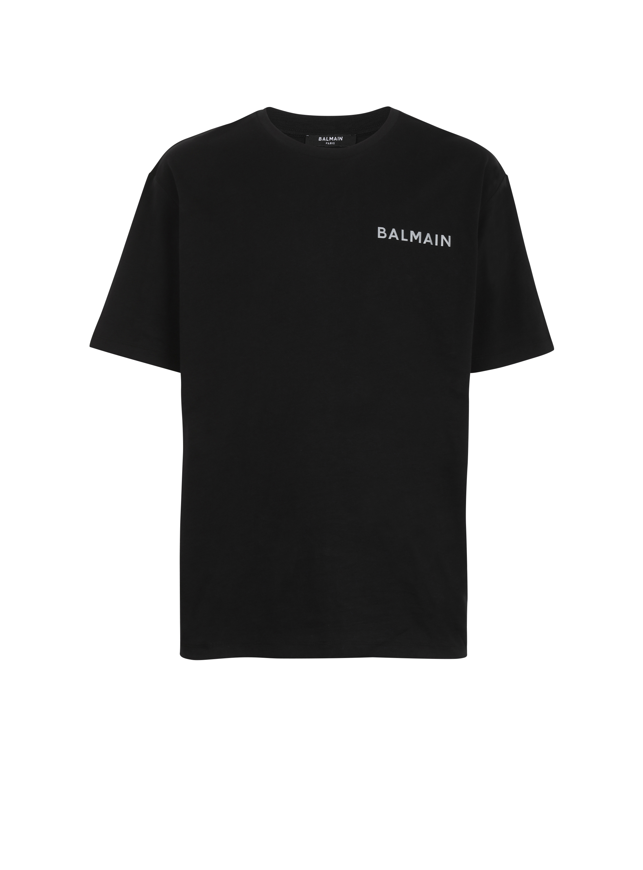 Save 48% Balmain Cotton T-shirts And Polos White for Men Mens T-shirts Balmain T-shirts 