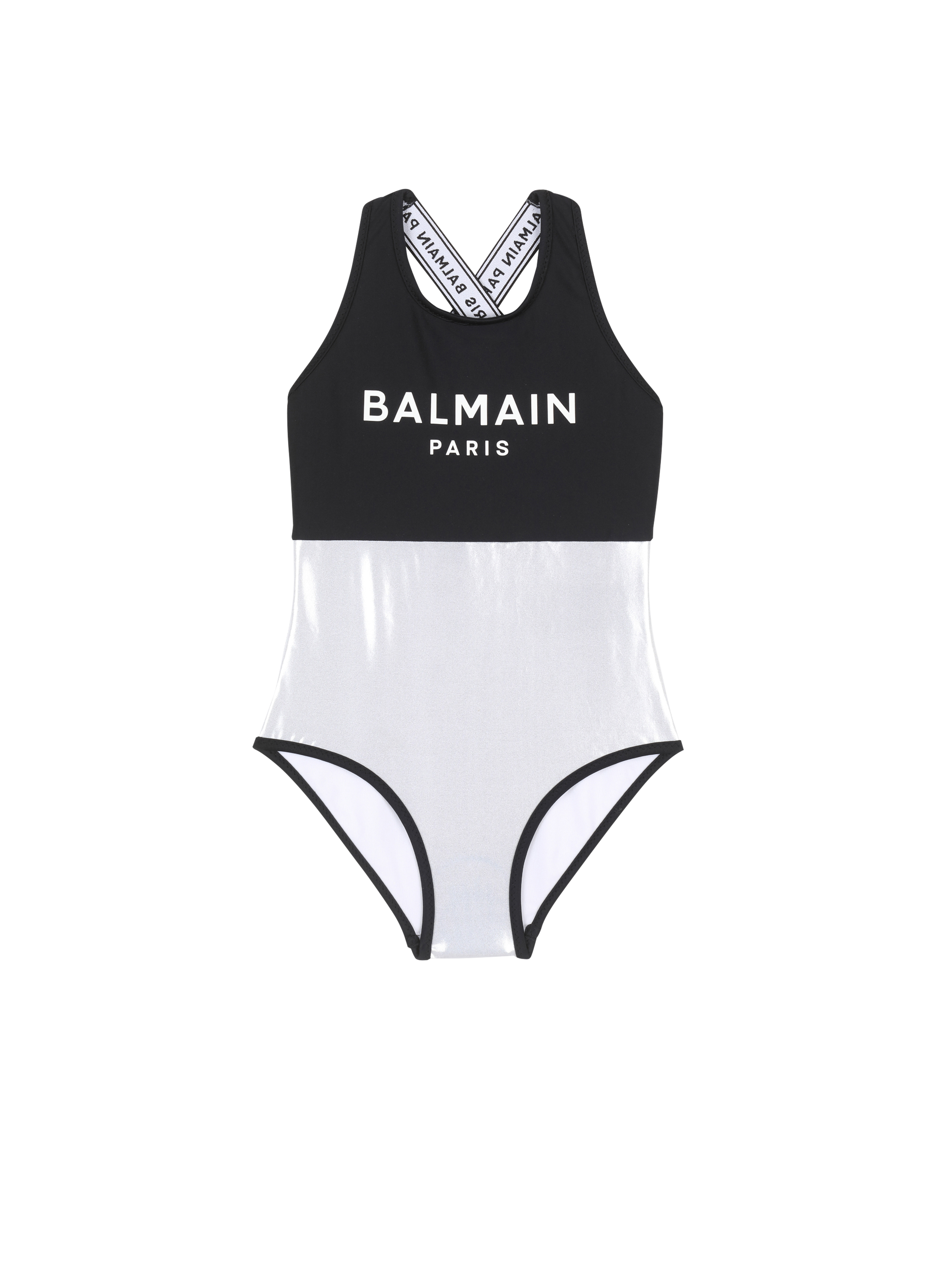 Balmain巴尔曼标志泳装, silver