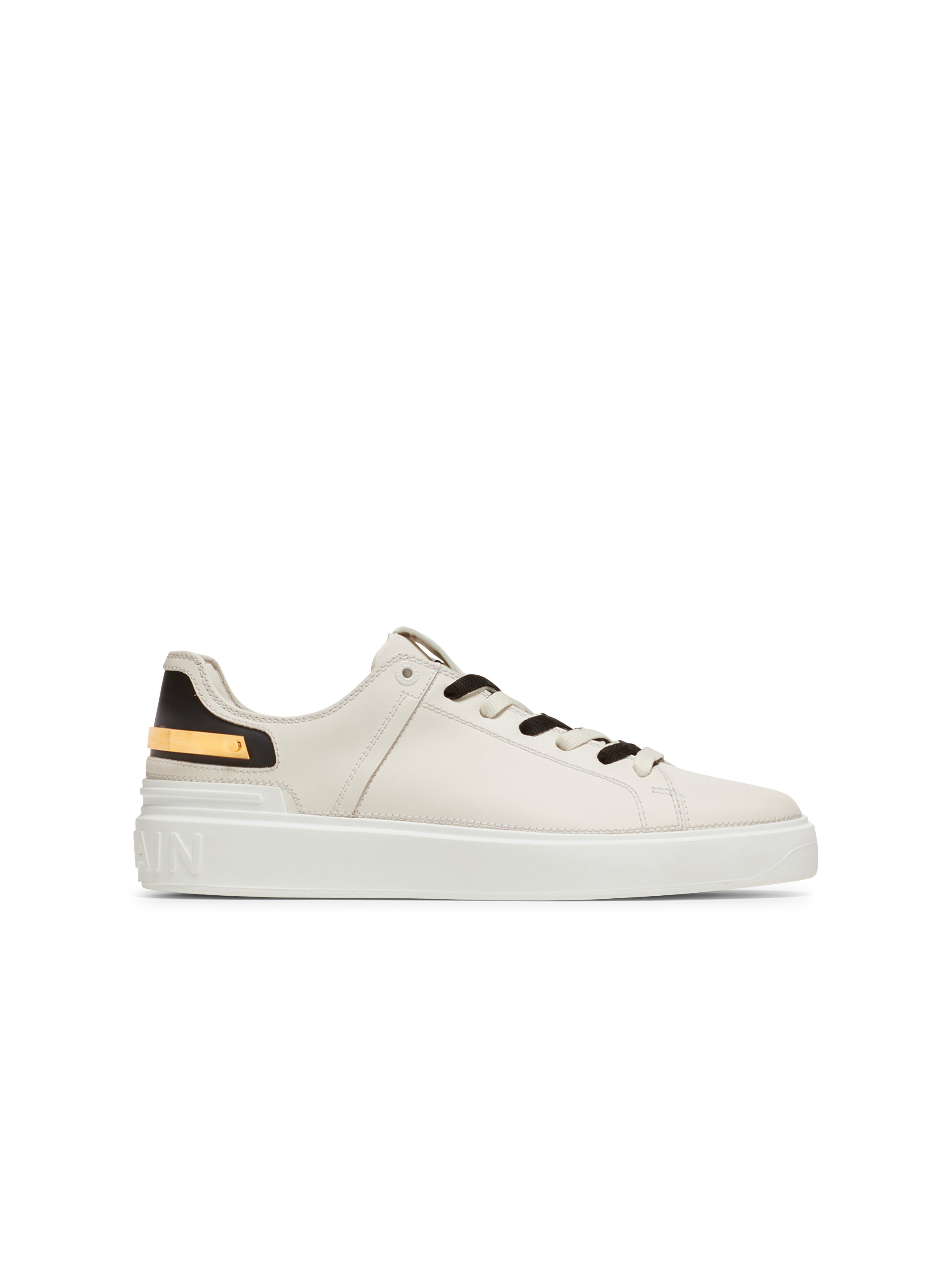 B-Court leather trainers - Men | BALMAIN